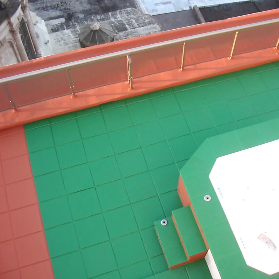 IMPERMEABILIZACION TOTAL SOBRE BALDOSAS EN AZOTEA DE EDIFICIO